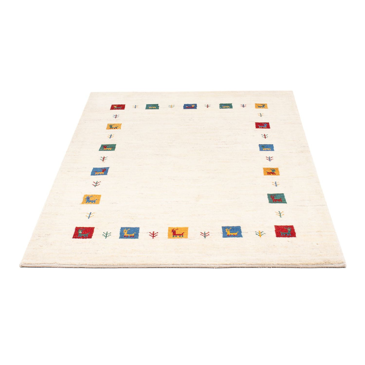 Tappeto Gabbeh - Persero - 151 x 100 cm - multicolore