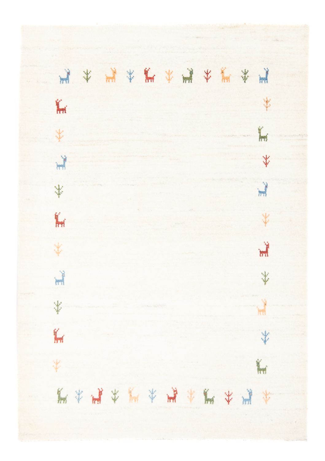 Tappeto Gabbeh - Persero - 148 x 104 cm - multicolore