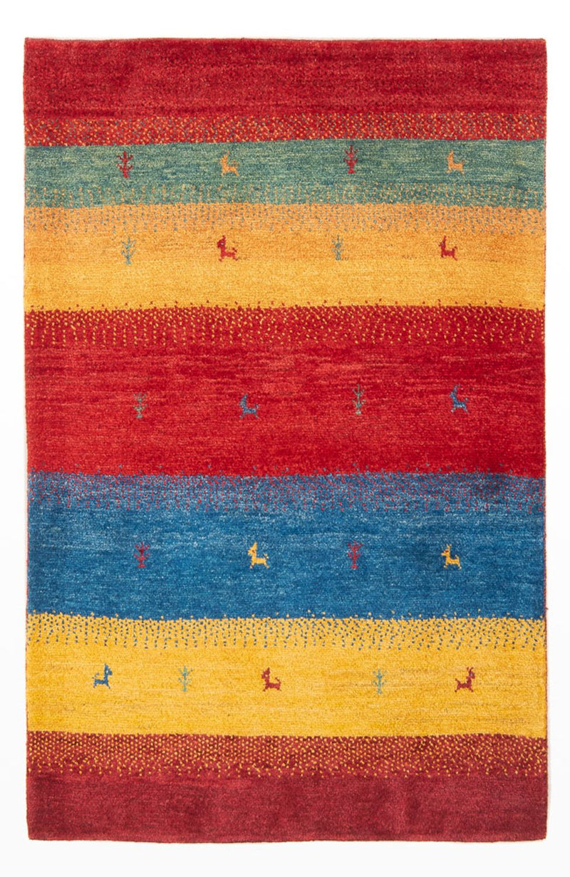 Tappeto Gabbeh - Persero - 151 x 104 cm - multicolore