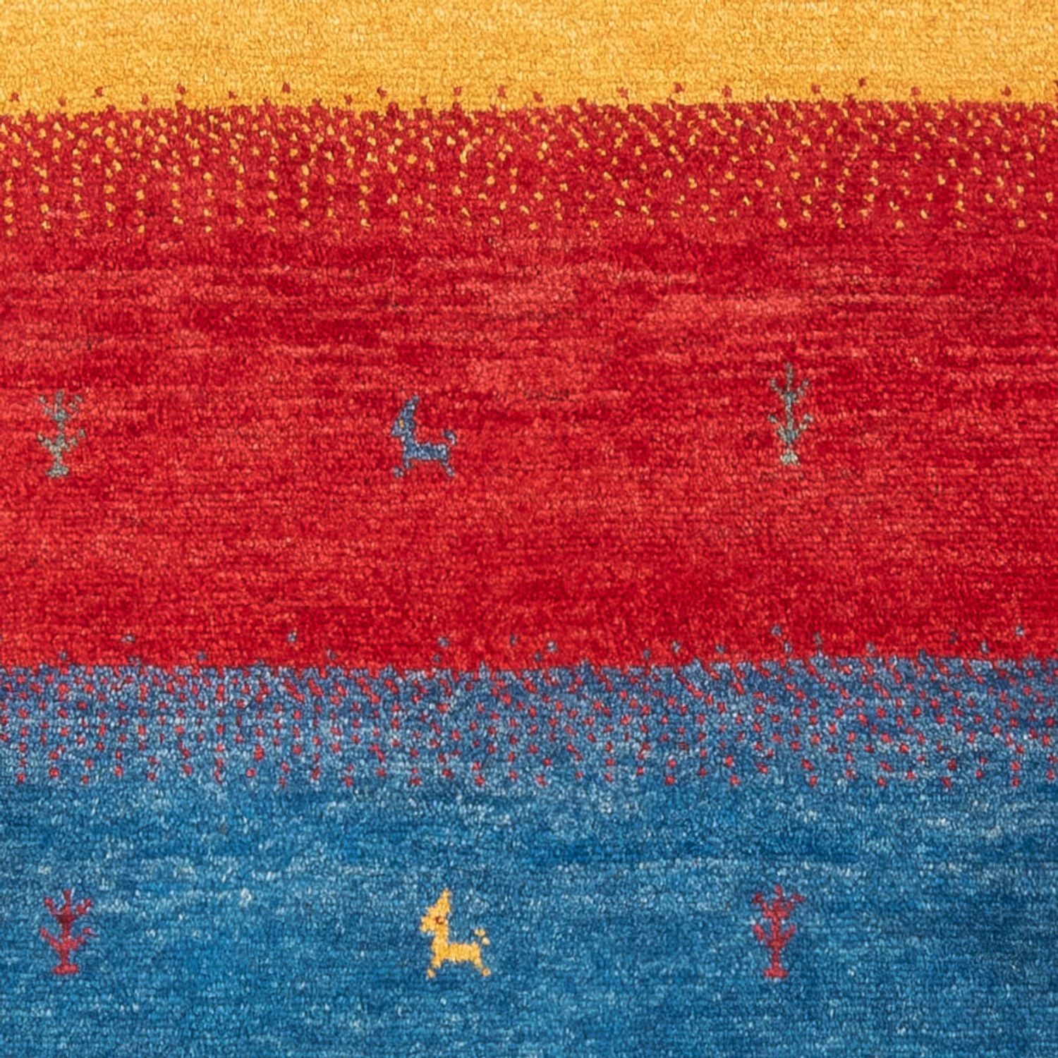 Tappeto Gabbeh - Persero - 151 x 104 cm - multicolore