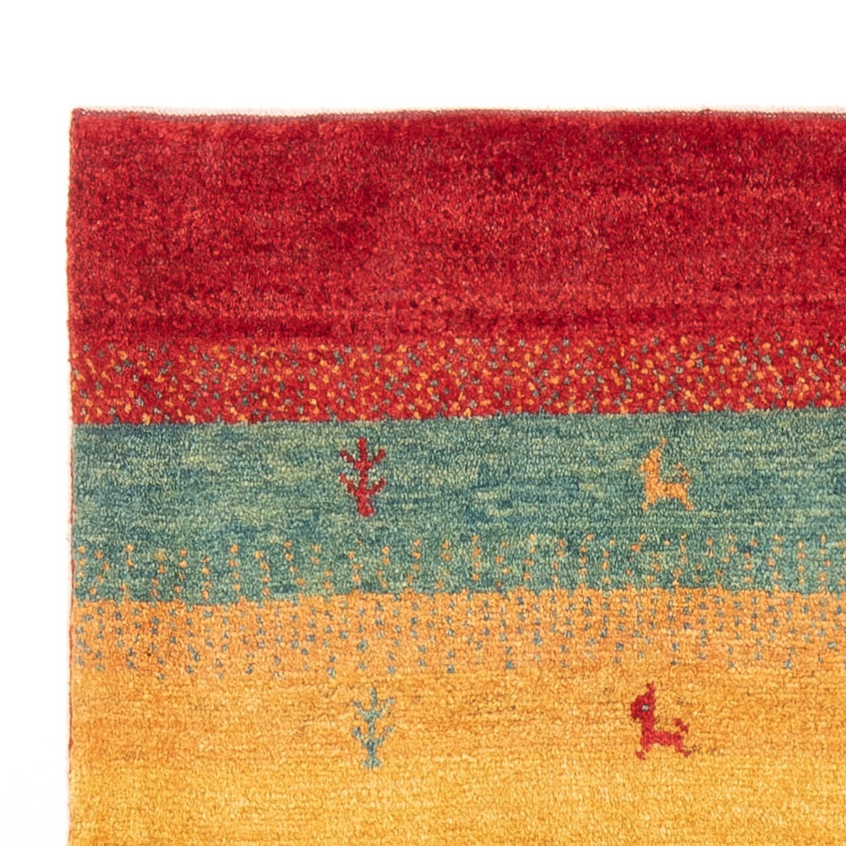 Gabbeh persiano Tappeto 104x151cm - Perserteppich Wollteppich
