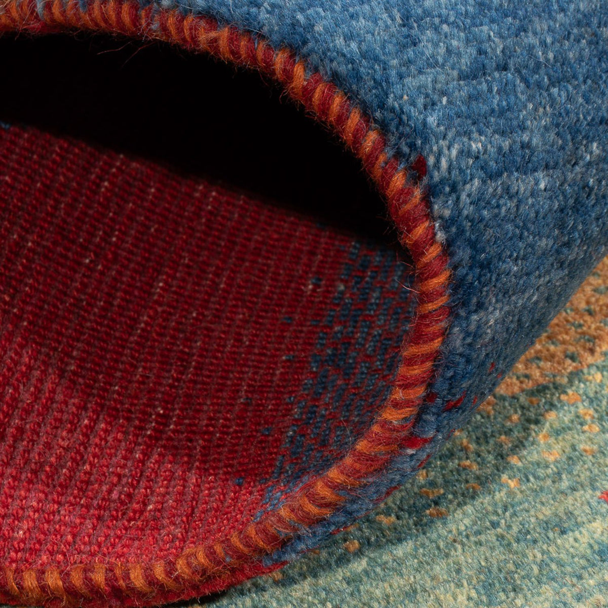 Tappeto Gabbeh - Persero - 151 x 104 cm - multicolore