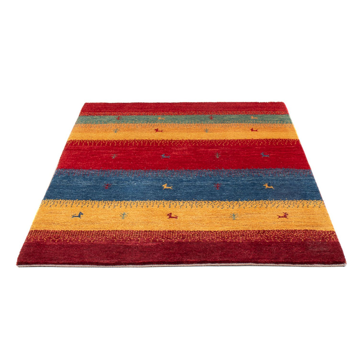 Tappeto Gabbeh - Persero - 151 x 104 cm - multicolore