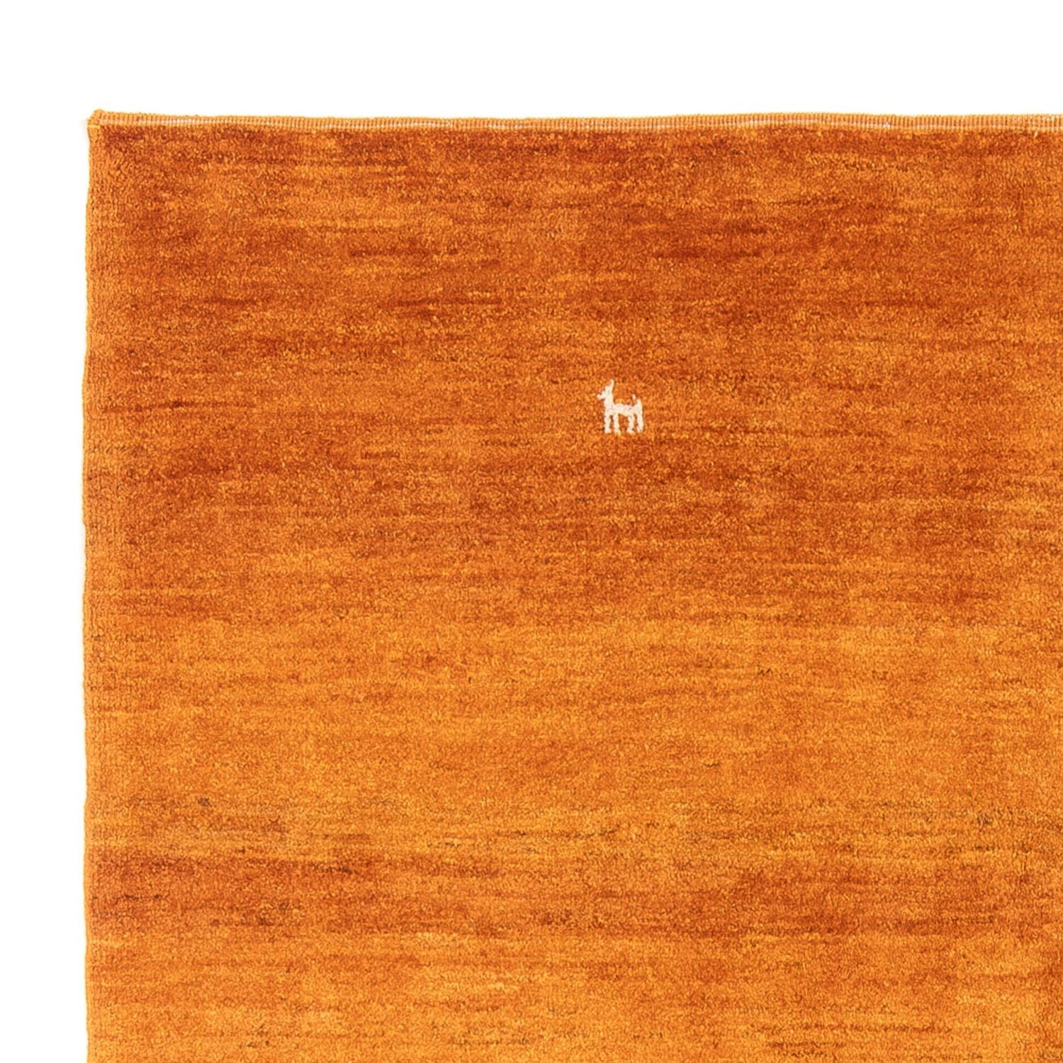 Tappeto Gabbeh - Persero - 196 x 150 cm - arancione