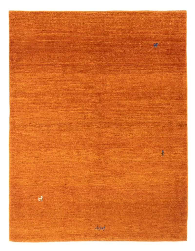 Tappeto Gabbeh - Persero - 189 x 151 cm - arancione