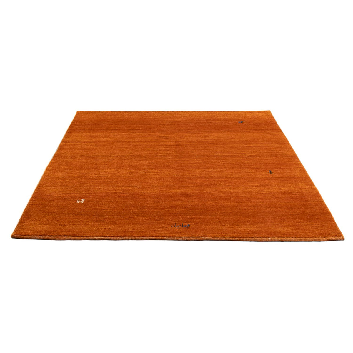 Tappeto Gabbeh - Persero - 189 x 151 cm - arancione