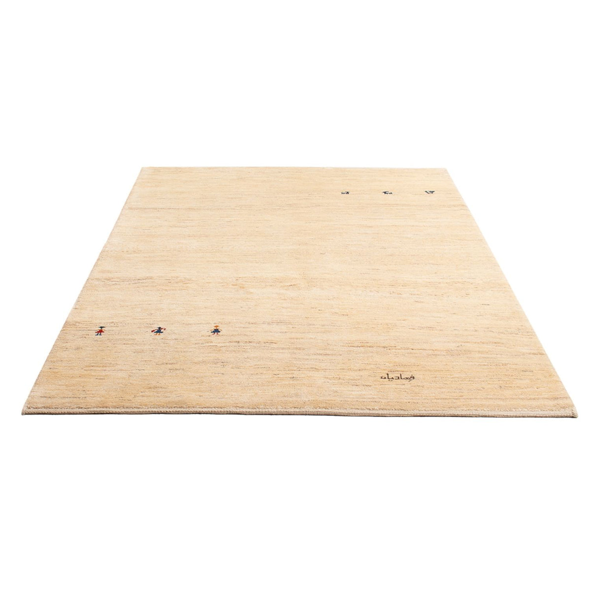 Tappeto Gabbeh - Persero - 202 x 138 cm - argento