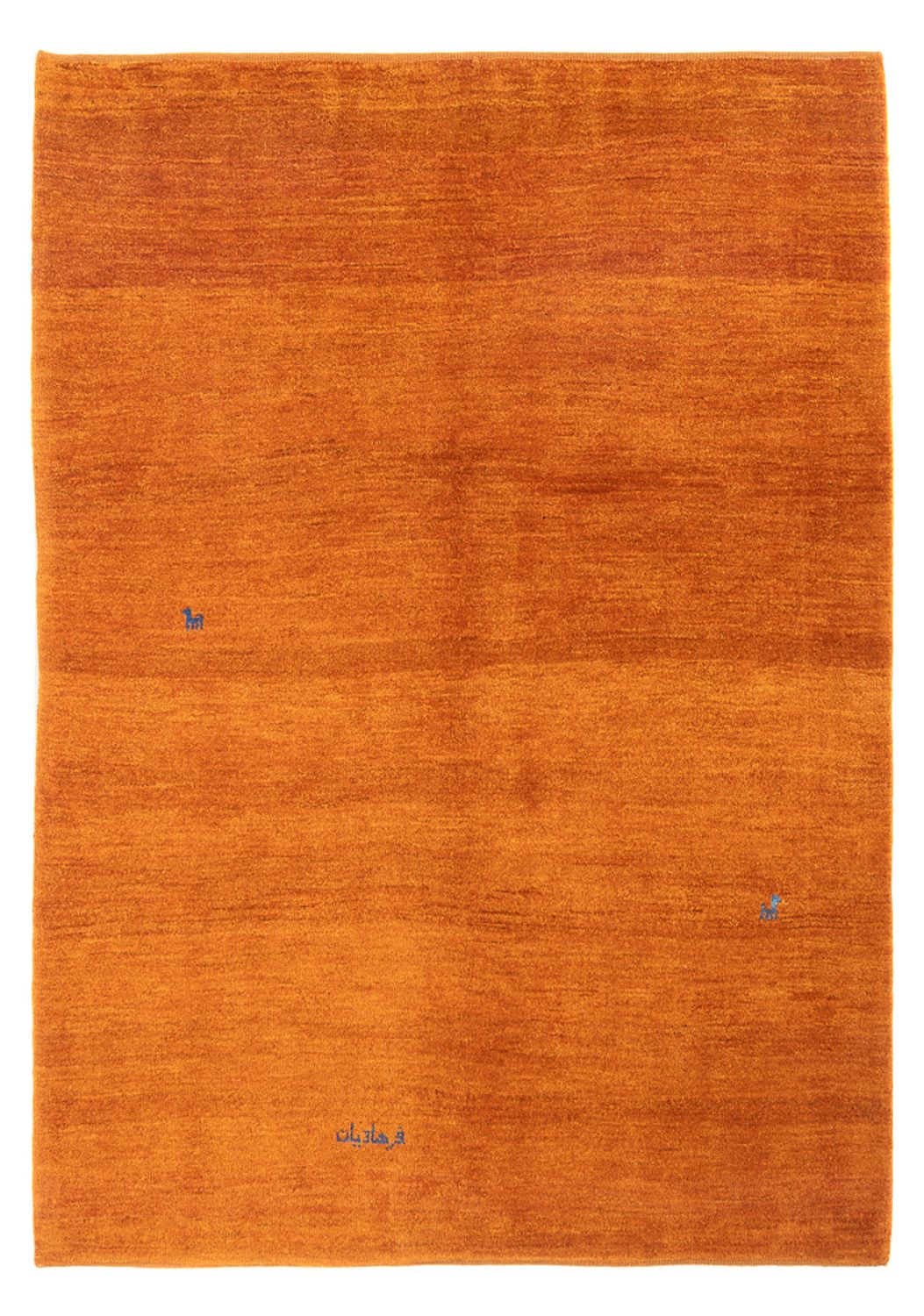 Tappeto Gabbeh - Persero - 195 x 155 cm - arancione