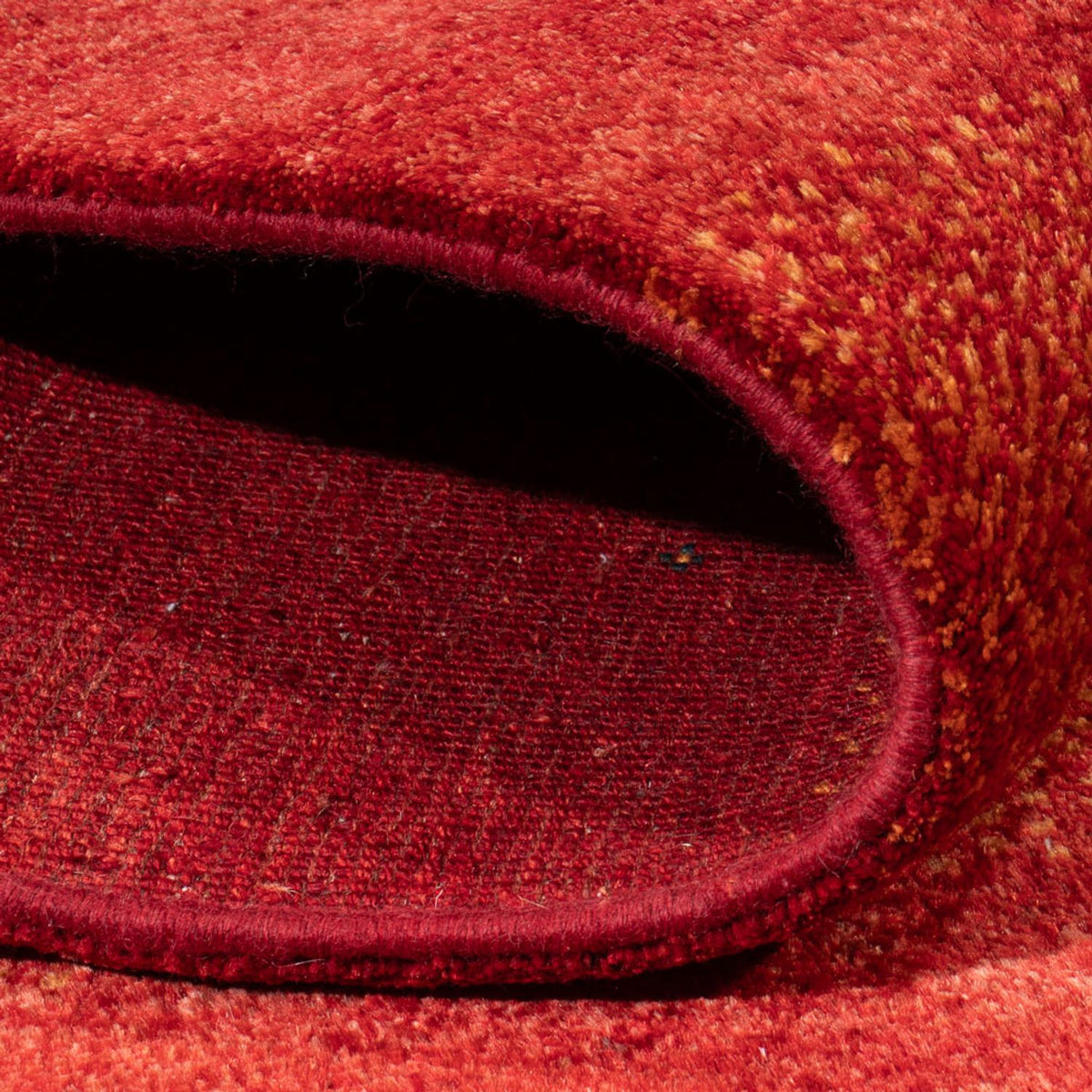 Tappeto Gabbeh - Persero - 206 x 148 cm - rosso