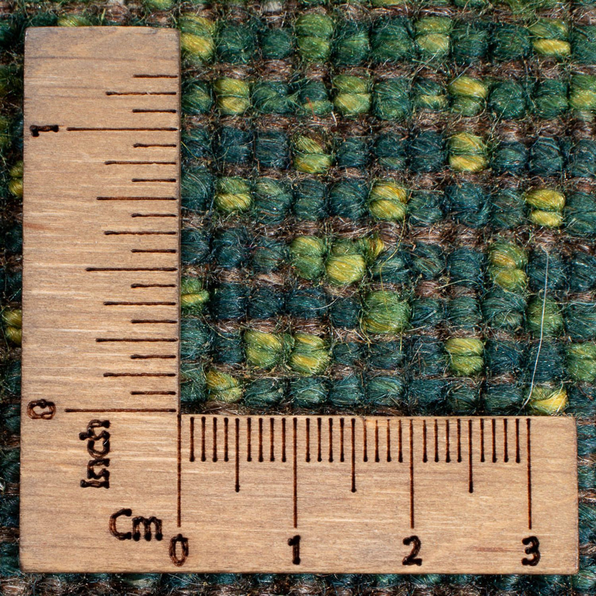 Tappeto Gabbeh - Persero - 204 x 148 cm - verde scuro