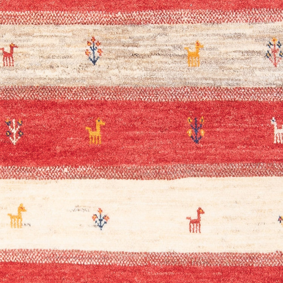 Tappeto Gabbeh - Persero - 143 x 80 cm - multicolore