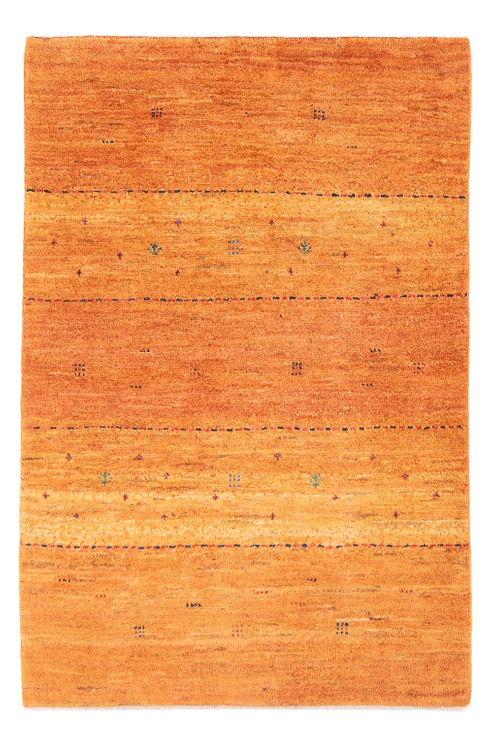 Tappeto Gabbeh - Persero - 142 x 98 cm - arancione