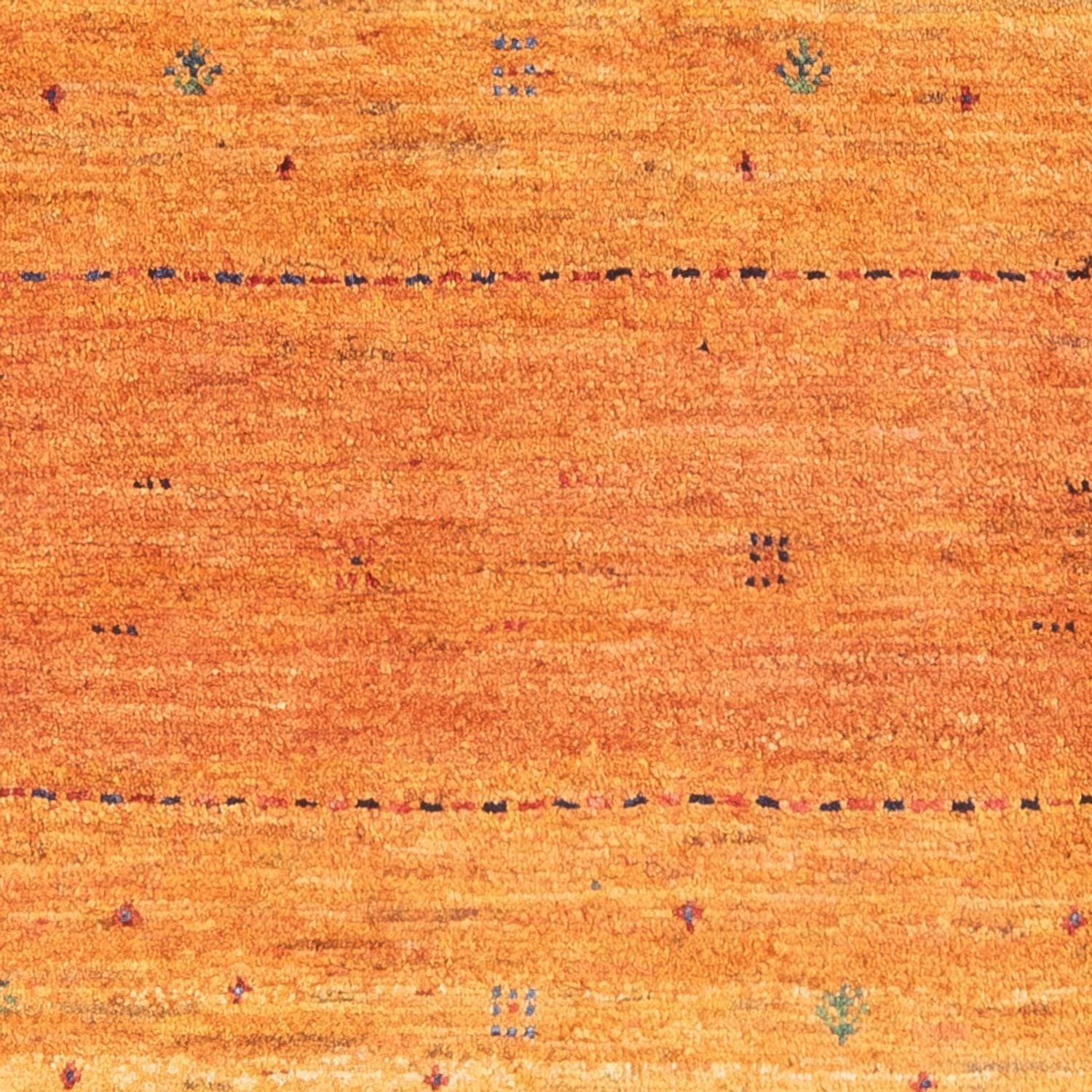 Tappeto Gabbeh - Persero - 142 x 98 cm - arancione