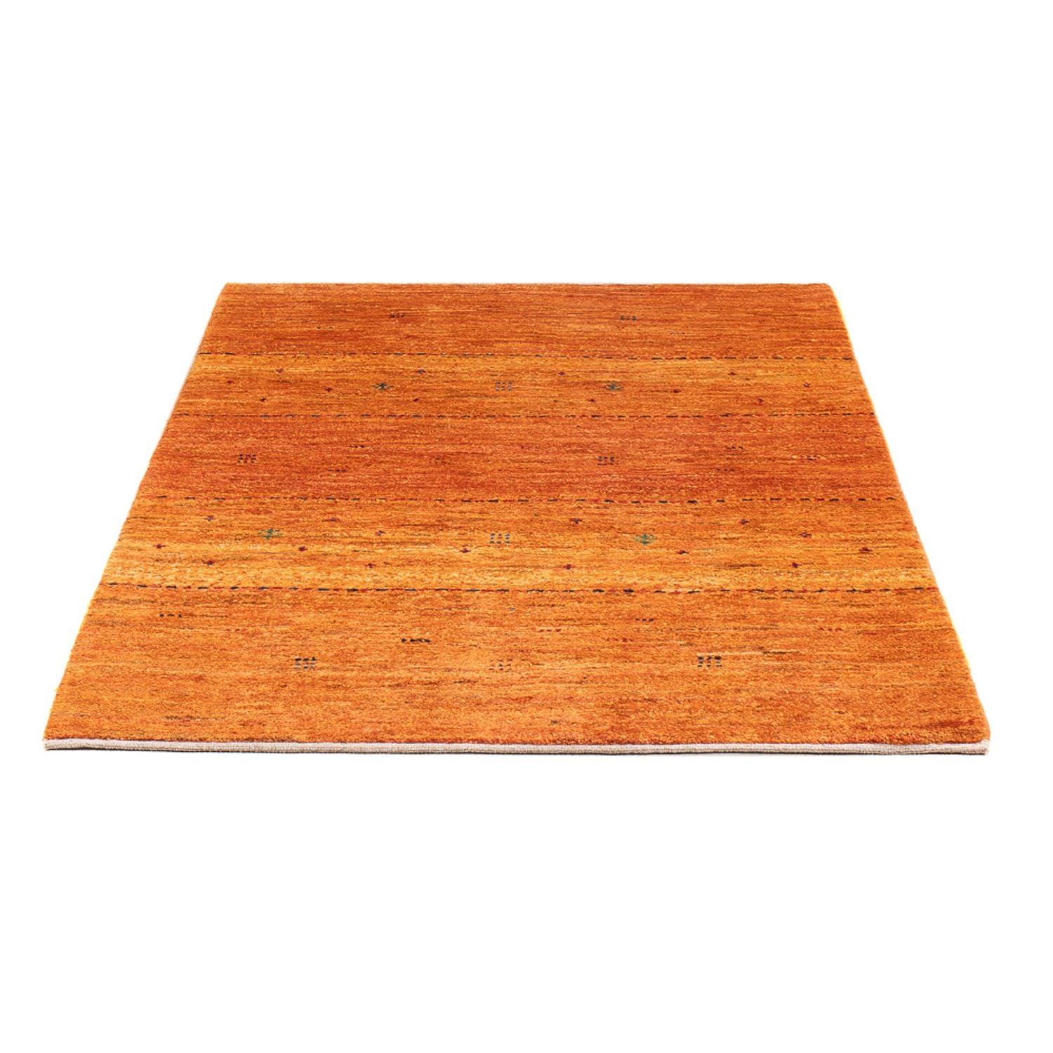 Tappeto Gabbeh - Persero - 142 x 98 cm - arancione
