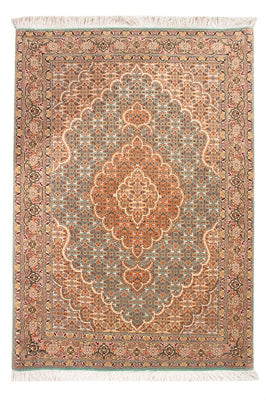 Tappeto Persero - Tabriz - 118 x 82 cm - blu petrolio