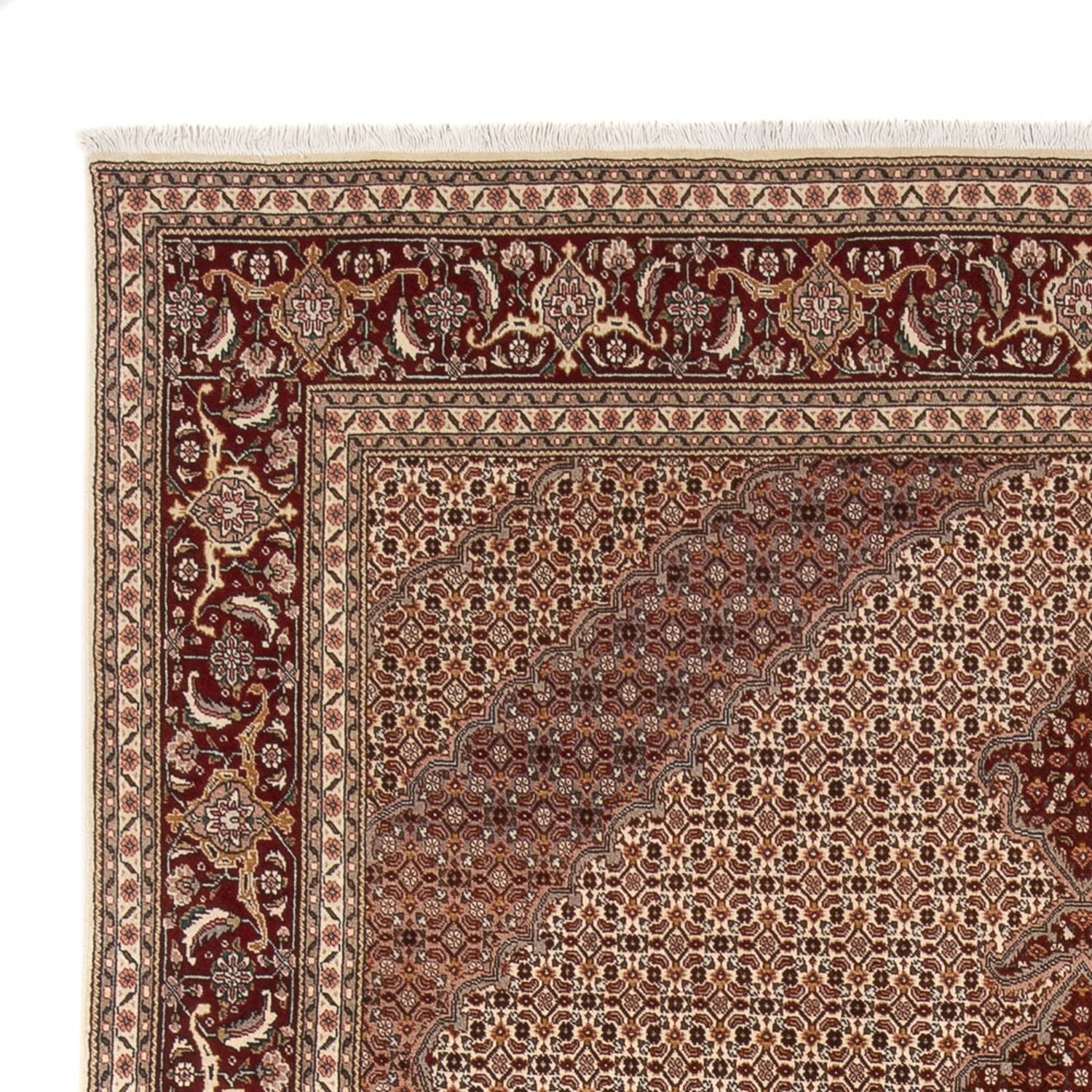 Tappeto Persero - Tabriz - Reale - 344 x 246 cm - marrone chiaro