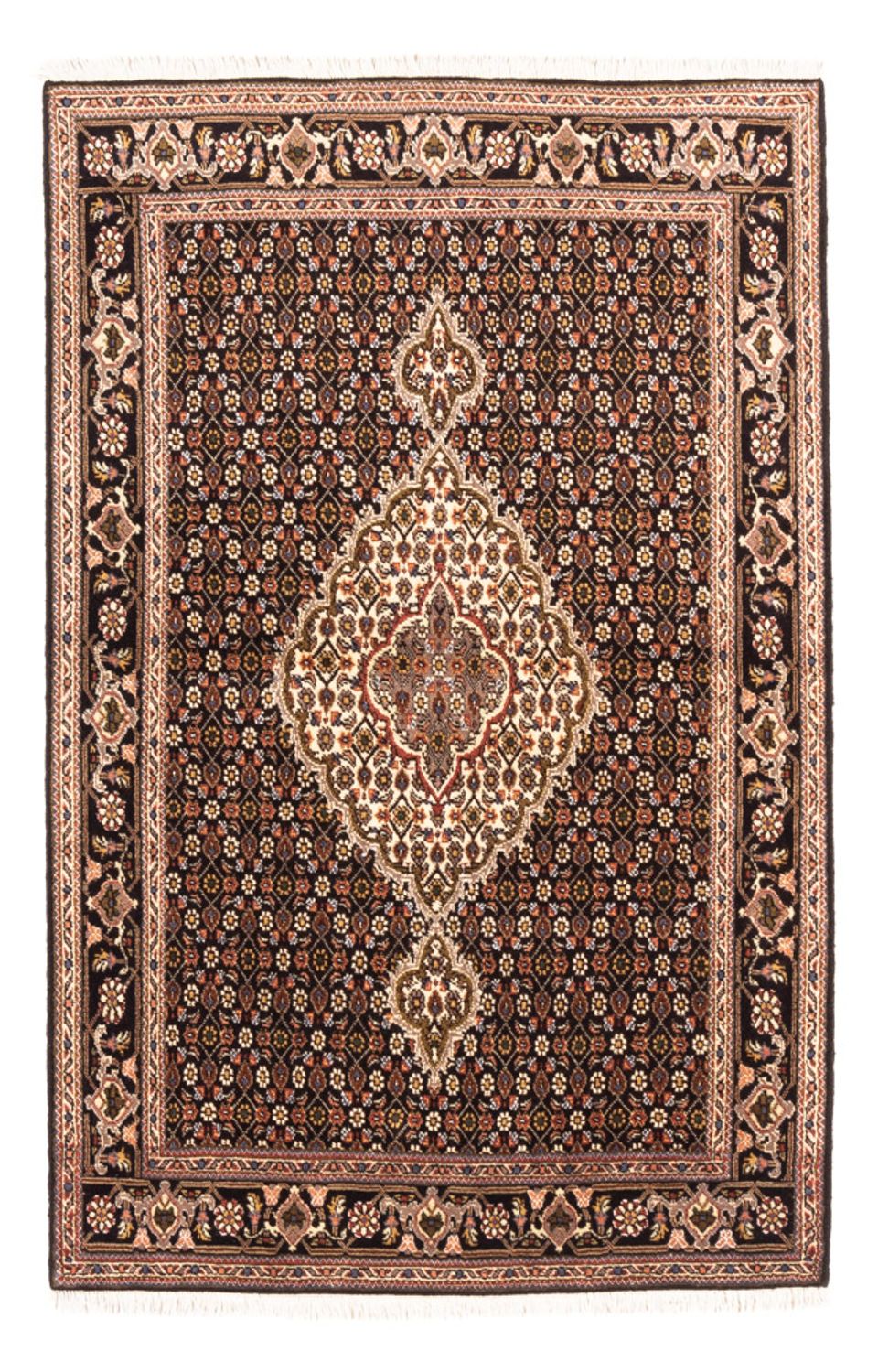 Tappeto Persero - Tabriz - Reale - 150 x 102 cm - blu scuro
