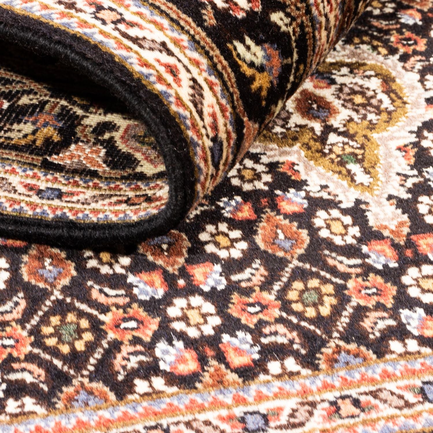 Tappeto Persero - Tabriz - Reale - 150 x 102 cm - blu scuro