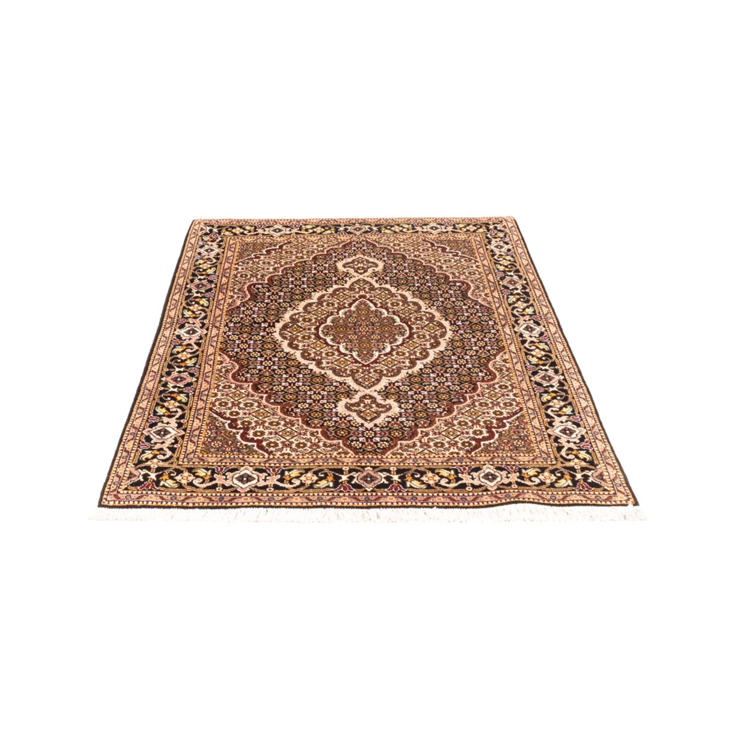 Tappeto Persero - Tabriz - Reale - 144 x 101 cm - blu scuro