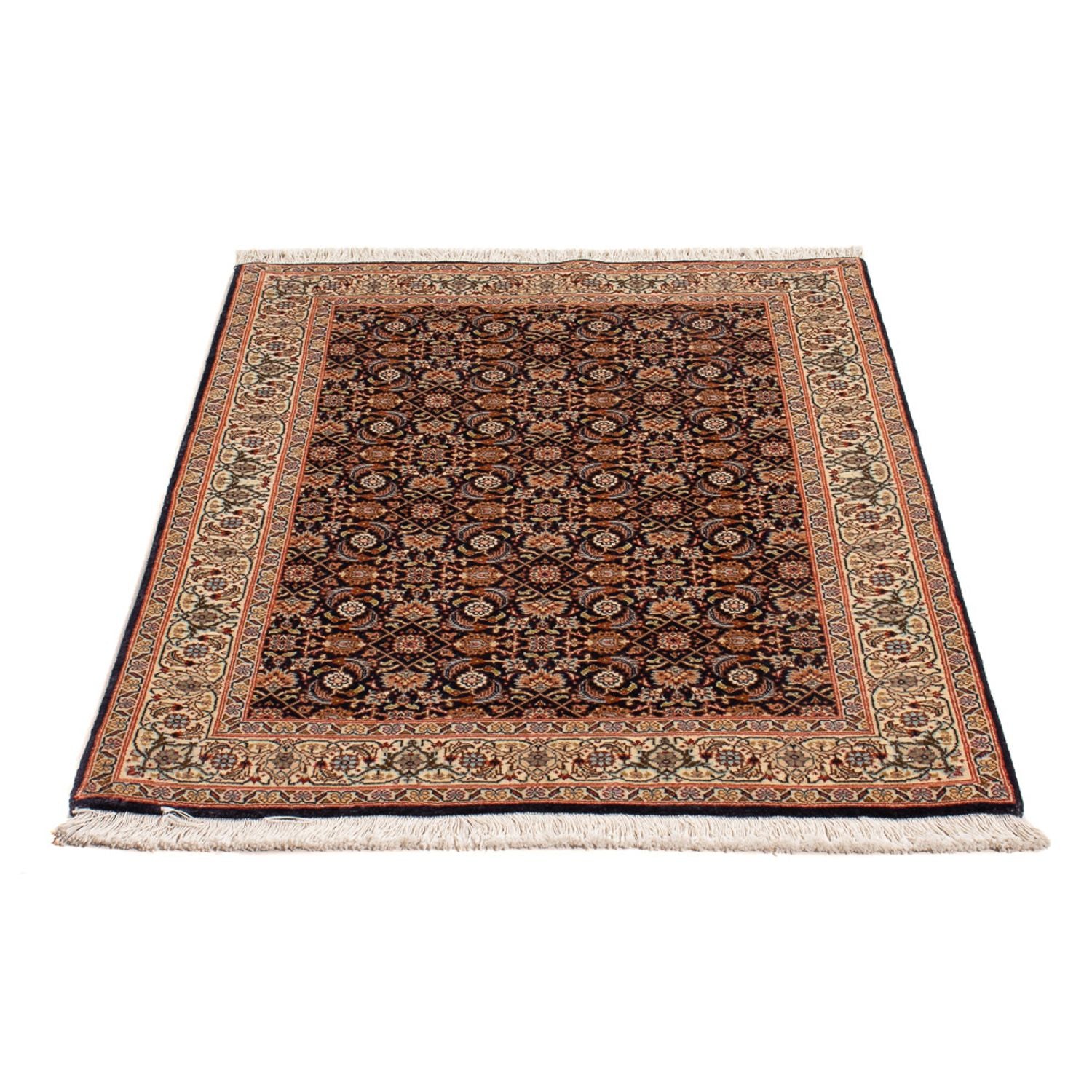 Tappeto Persero - Tabriz - Reale - 117 x 83 cm - blu scuro