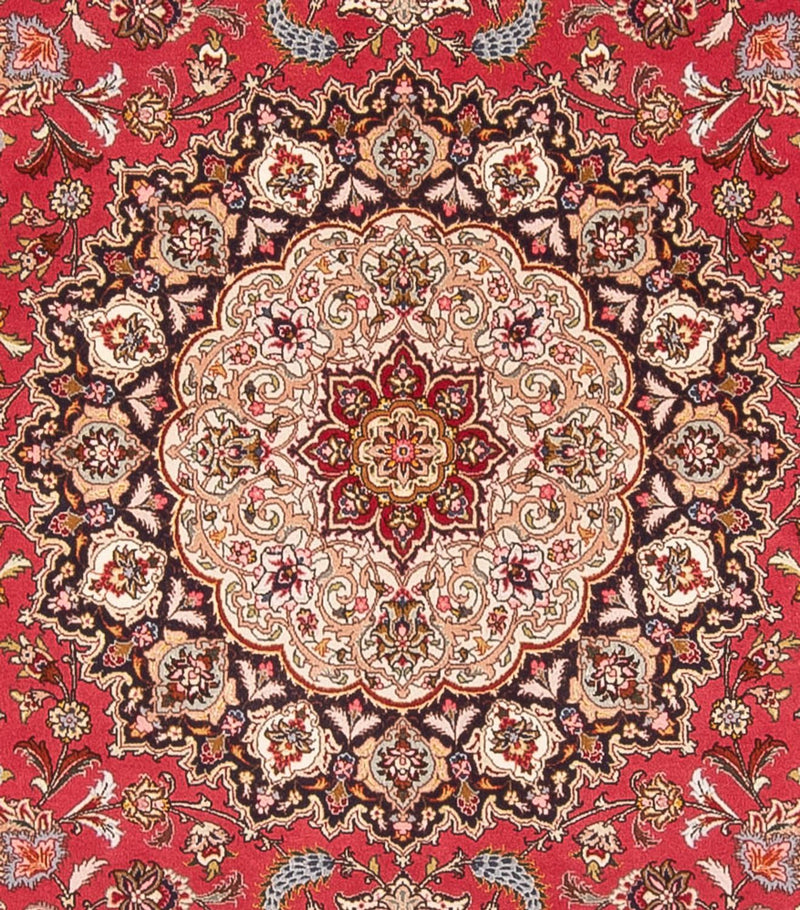 Tappeto Persero - Tabriz - Reale quadrato  - 252 x 252 cm - rosso