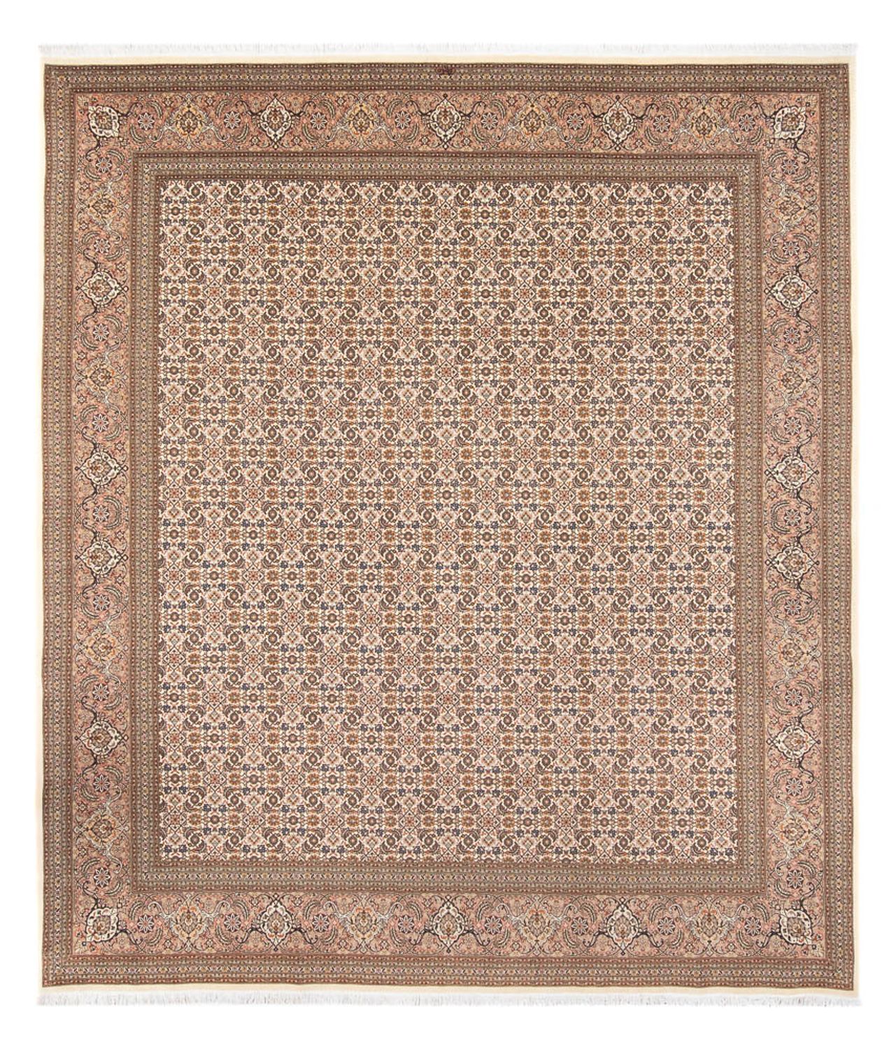 Tappeto Persero - Tabriz - Reale - 290 x 253 cm - beige scuro