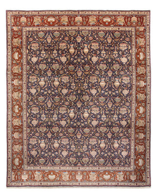 Tappeto Persero - Tabriz - 387 x 300 cm - blu scuro