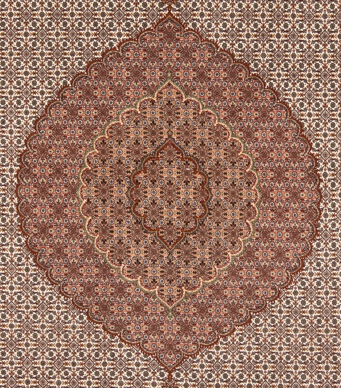 Tappeto Persero - Tabriz - 355 x 250 cm - marrone chiaro