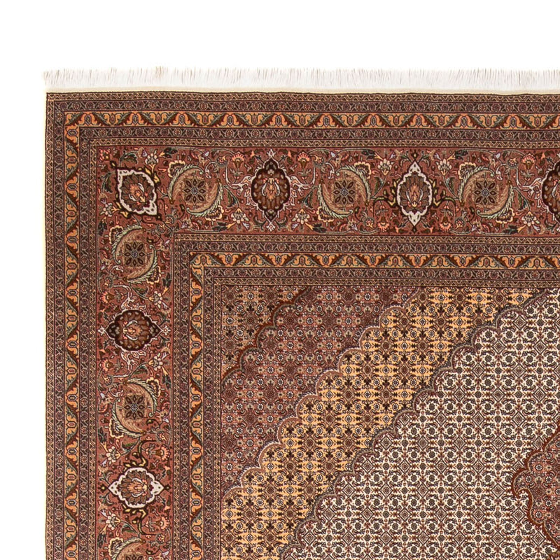 Tappeto Persero - Tabriz - 355 x 250 cm - marrone chiaro