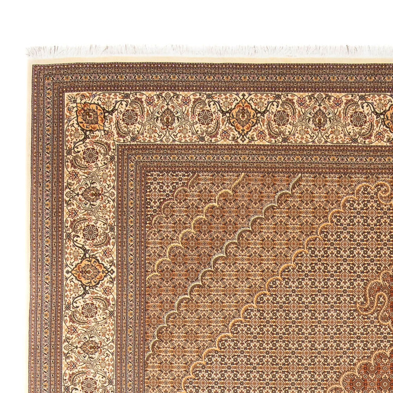 Tappeto Persero - Tabriz - 290 x 250 cm - marrone chiaro