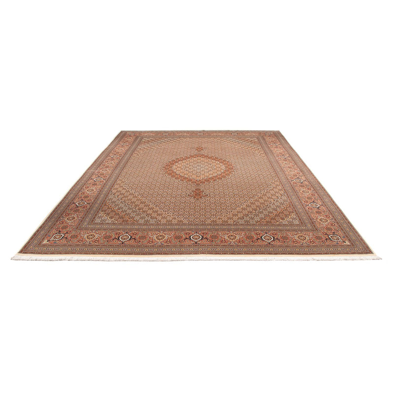 Tappeto Persero - Tabriz - 349 x 254 cm - marrone chiaro