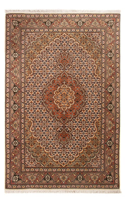 Tappeto Persero - Tabriz - Reale - 132 x 80 cm - crema