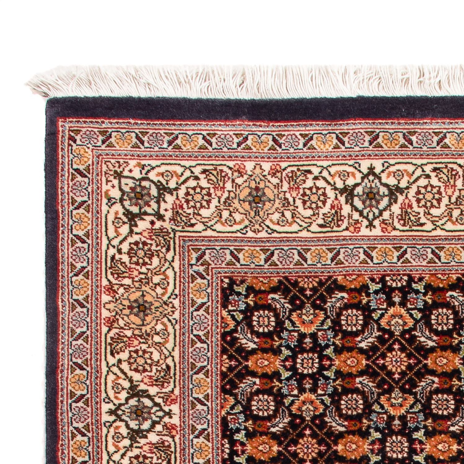 Tappeto Persero - Tabriz - Reale - 116 x 83 cm - blu scuro
