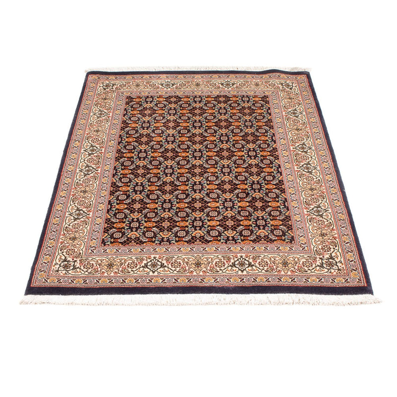 Tappeto Persero - Tabriz - Reale - 116 x 83 cm - blu scuro