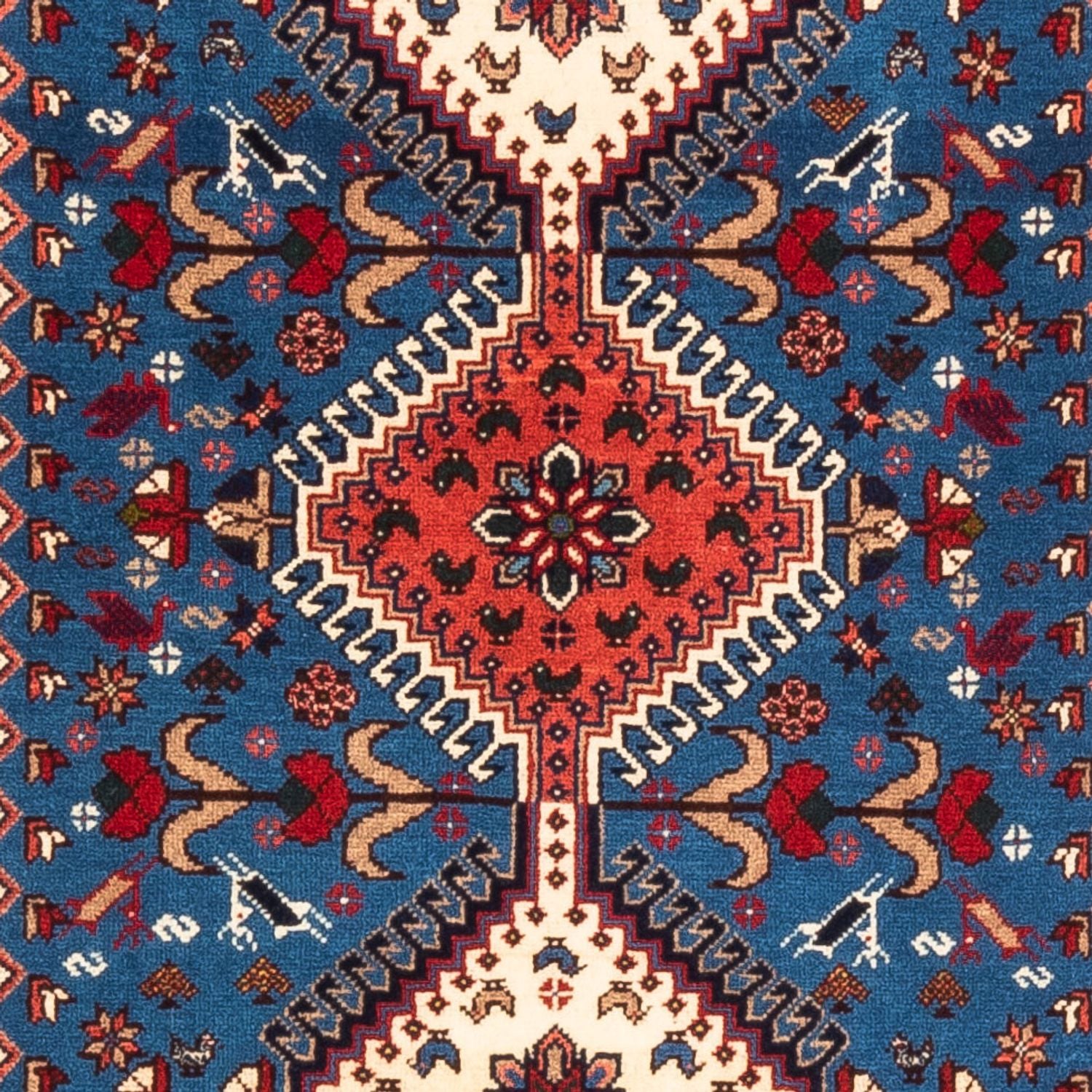 Tappeto corsia Tappeto Persero - Nomade - 197 x 82 cm - blu chiaro