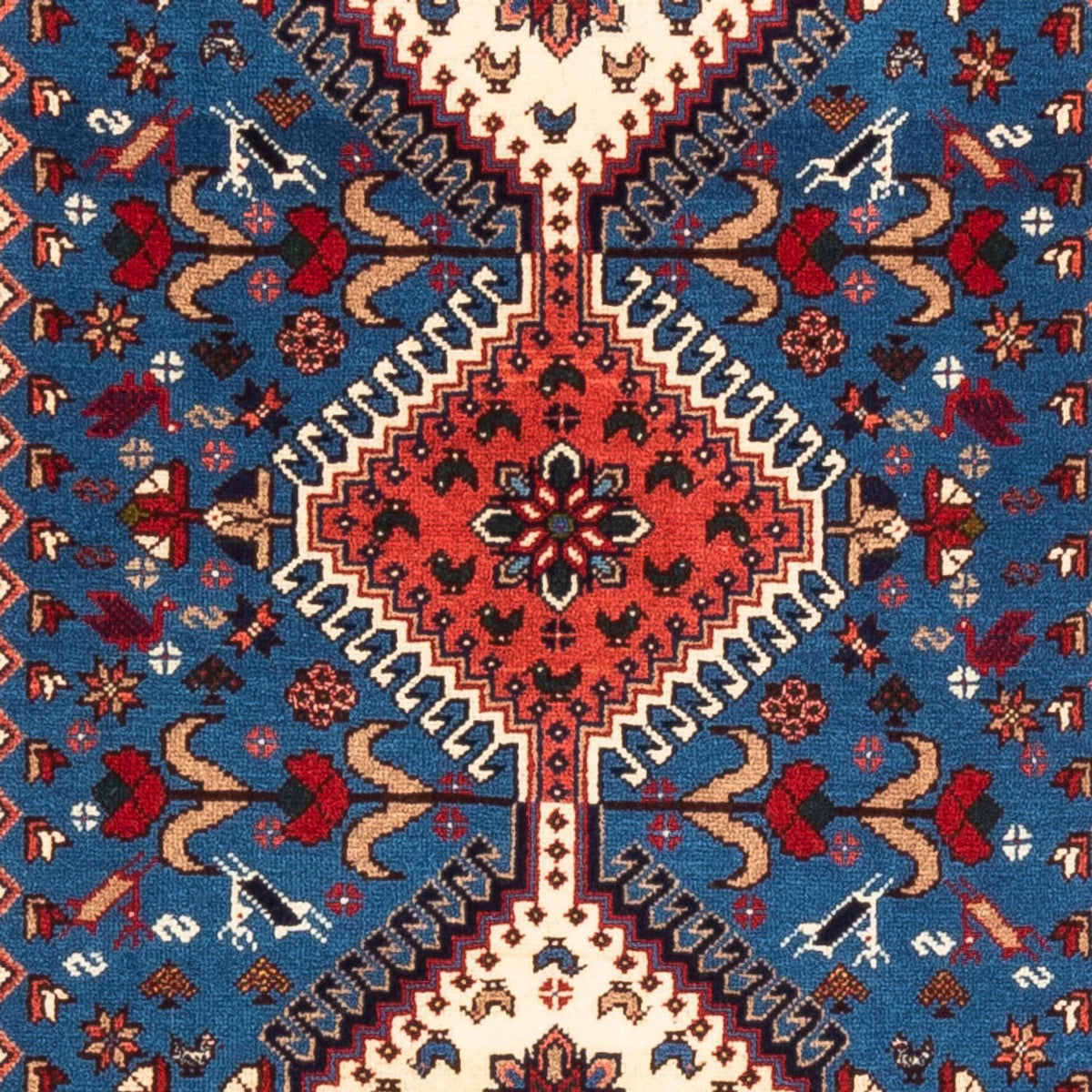 Tappeto corsia Tappeto Persero - Nomade - 197 x 82 cm - blu chiaro