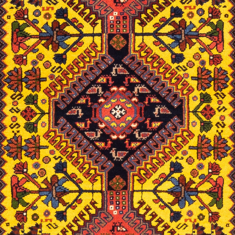 Tappeto corsia Tappeto Persero - Nomade - 202 x 78 cm - giallo