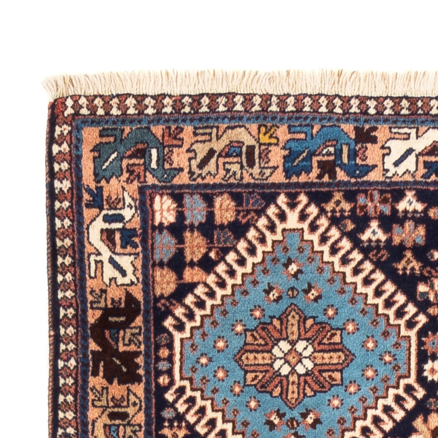 Tappeto corsia Tappeto Persero - Nomade - 185 x 80 cm - blu scuro