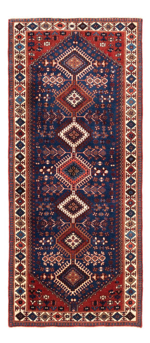 Tappeto corsia Tappeto Persero - Nomade - 192 x 85 cm - blu scuro