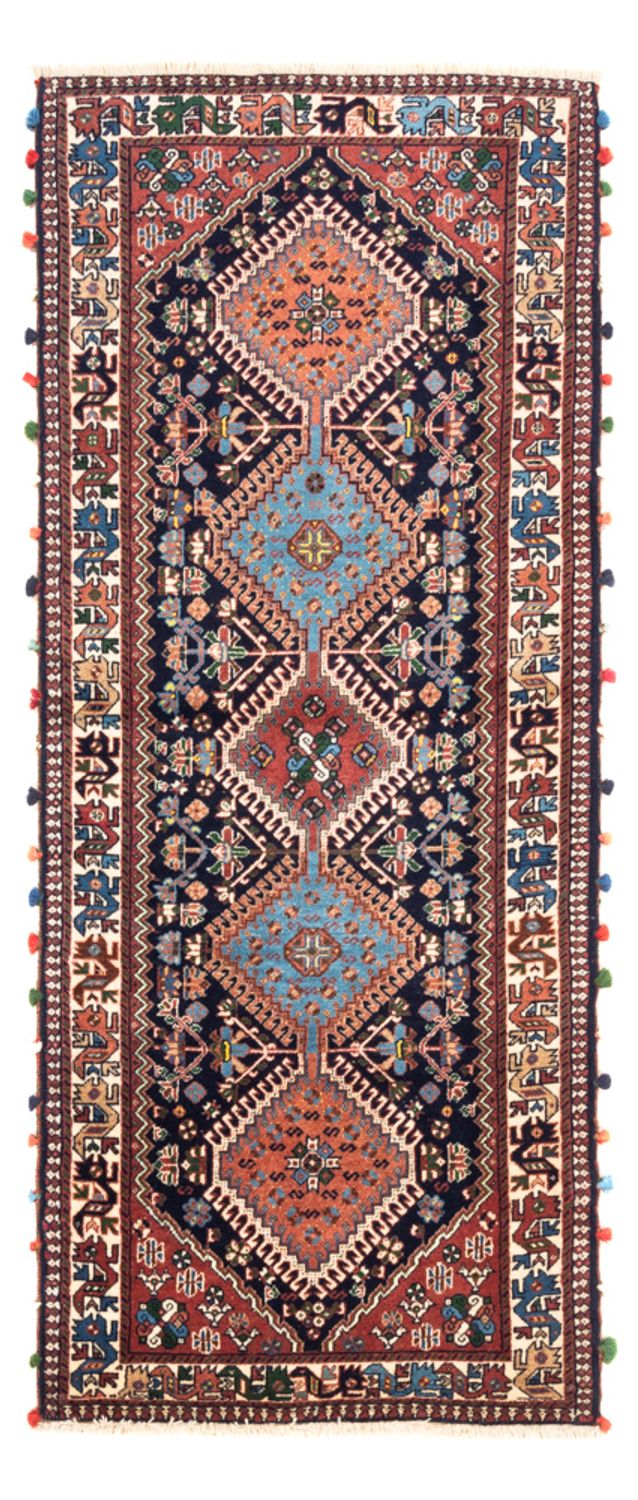 Tappeto corsia Tappeto Persero - Nomade - 200 x 83 cm - blu scuro