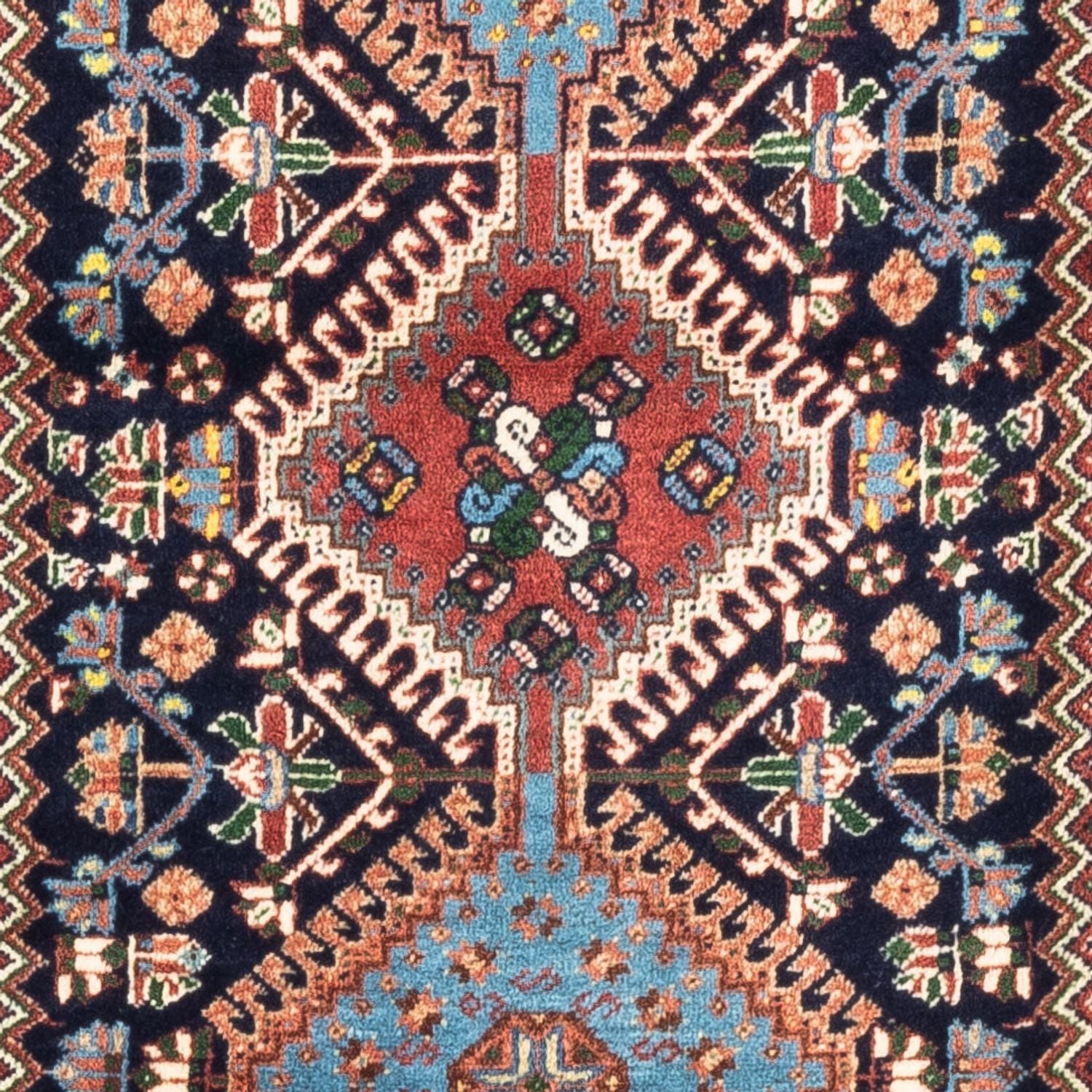 Tappeto corsia Tappeto Persero - Nomade - 200 x 83 cm - blu scuro