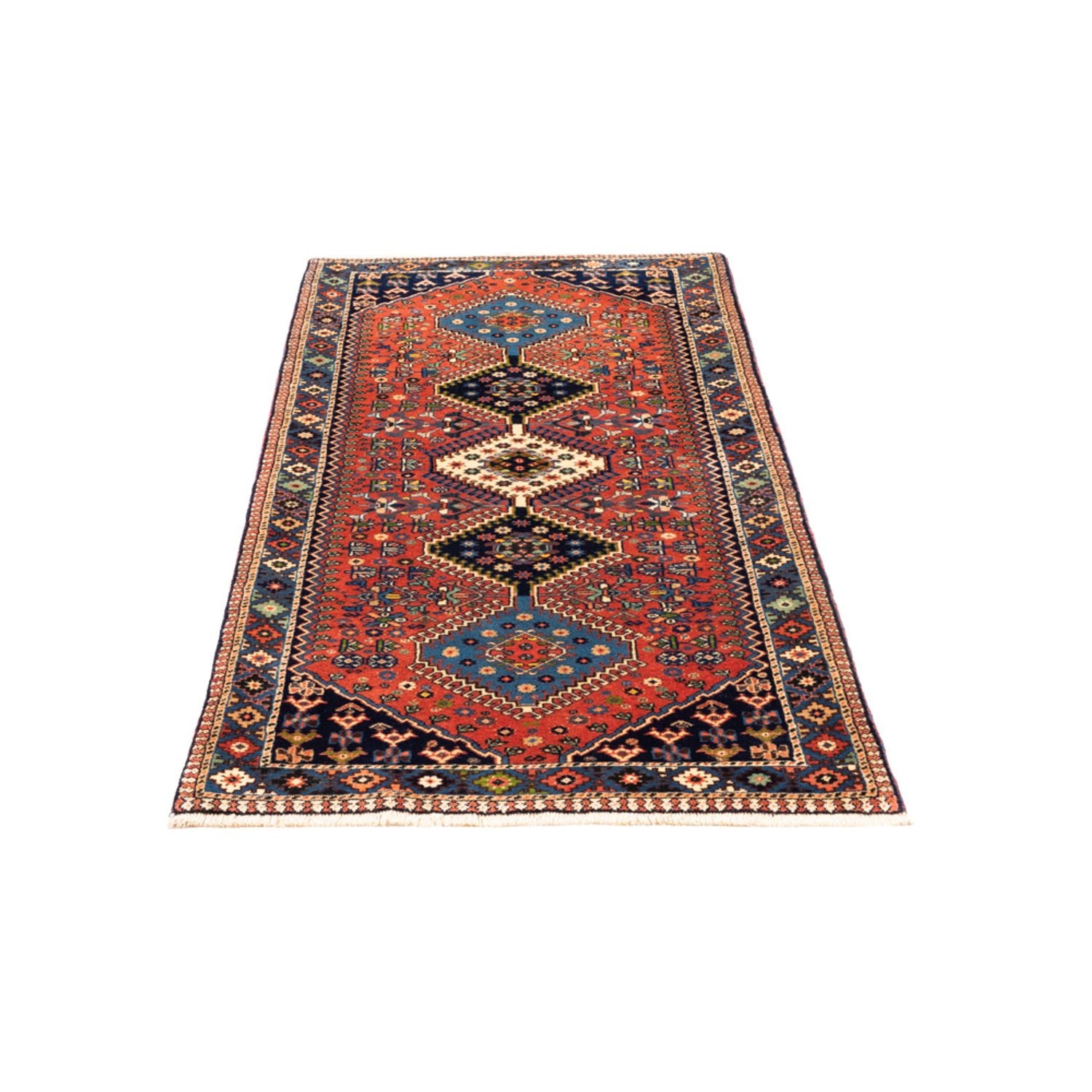 Tappeto corsia Tappeto Persero - Nomade - 197 x 80 cm - rosso