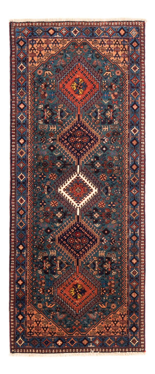 Tappeto corsia Tappeto Persero - Nomade - 196 x 80 cm - blu
