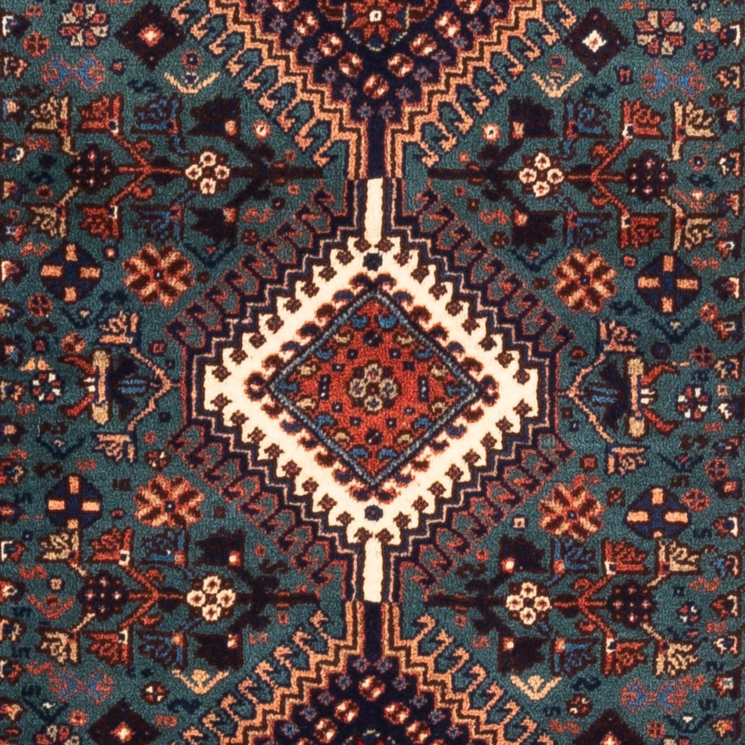 Tappeto corsia Tappeto Persero - Nomade - 196 x 80 cm - blu