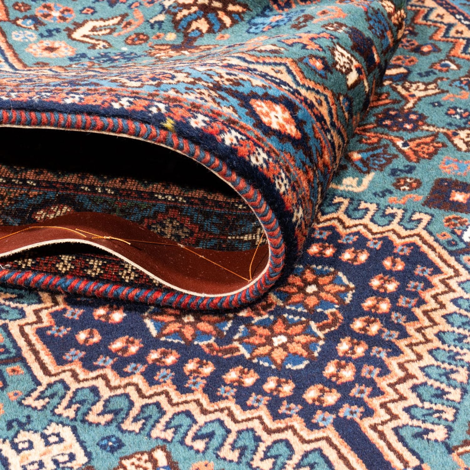 Tappeto corsia Tappeto Persero - Nomade - 196 x 80 cm - blu
