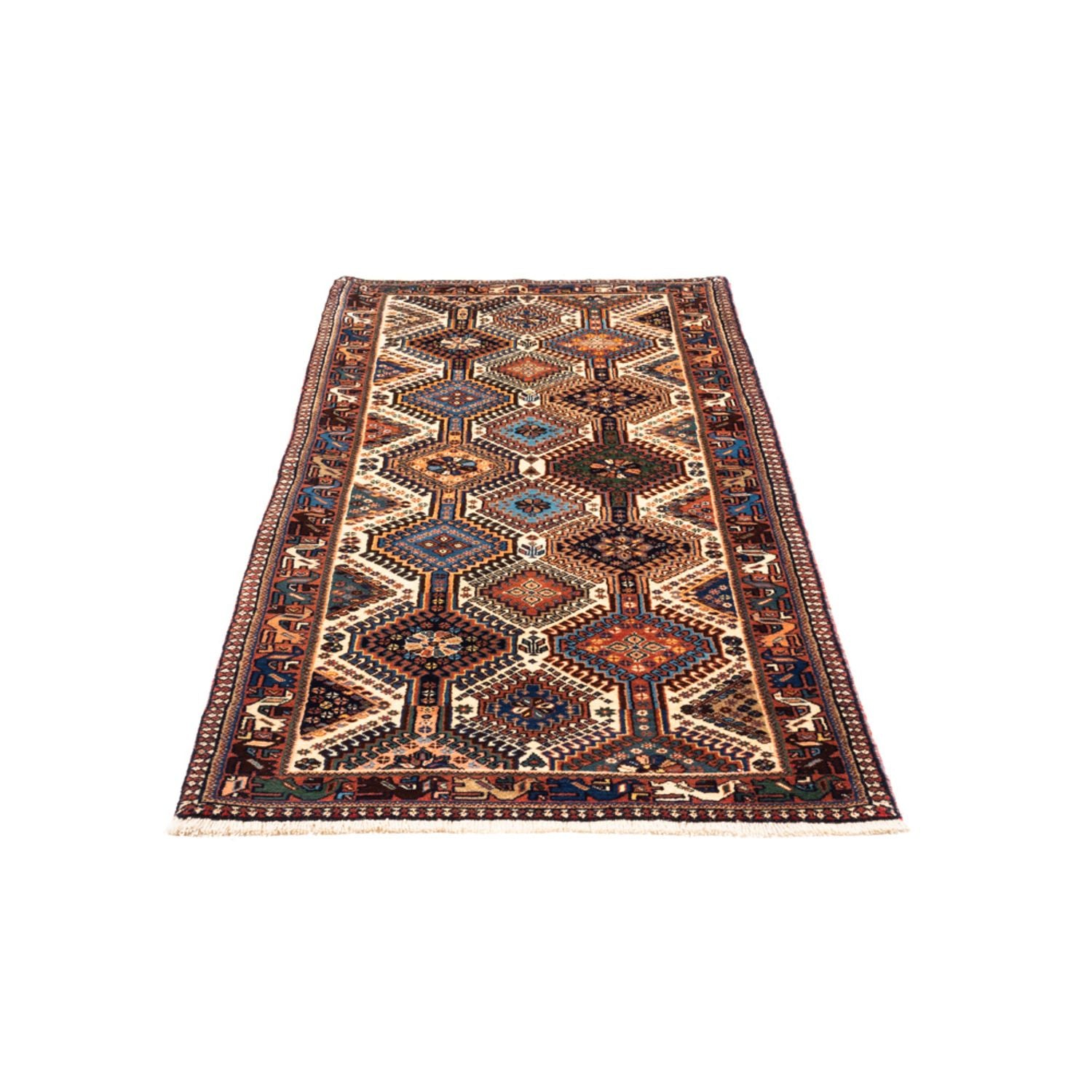 Tappeto corsia Tappeto Persero - Nomade - 204 x 83 cm - crema