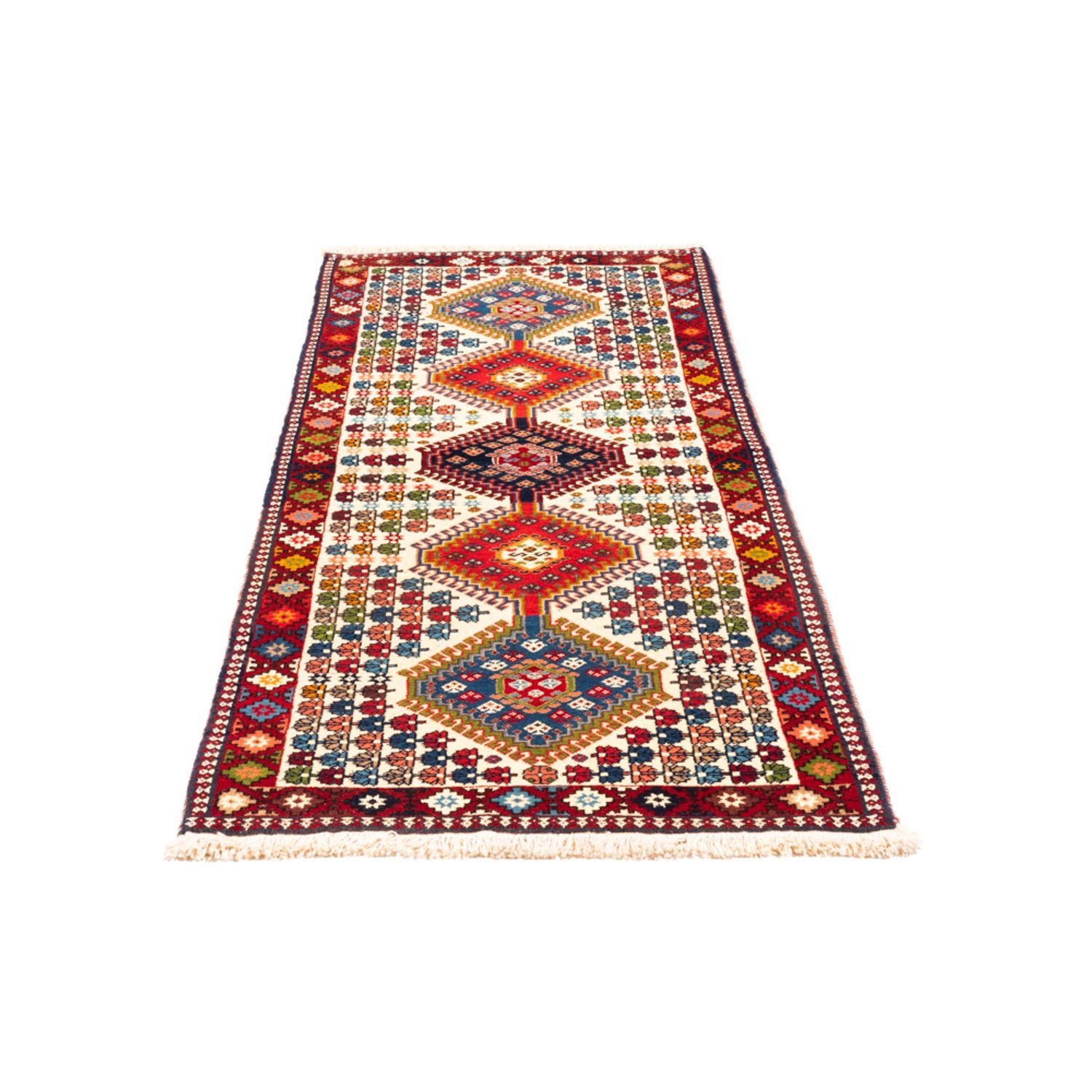 Tappeto corsia Tappeto Persero - Nomade - 197 x 78 cm - crema