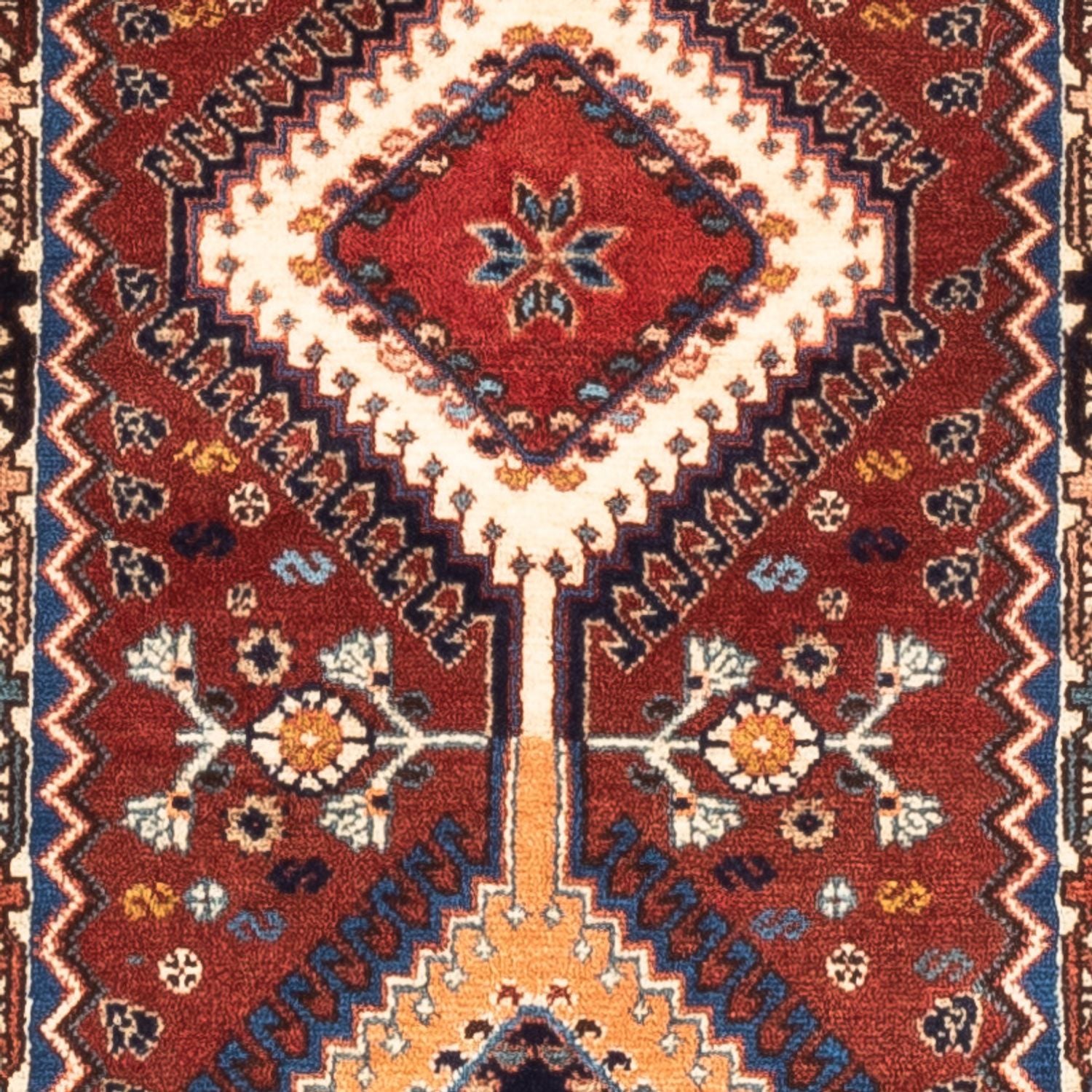 Tappeto corsia Tappeto Persero - Nomade - 194 x 60 cm - rosso