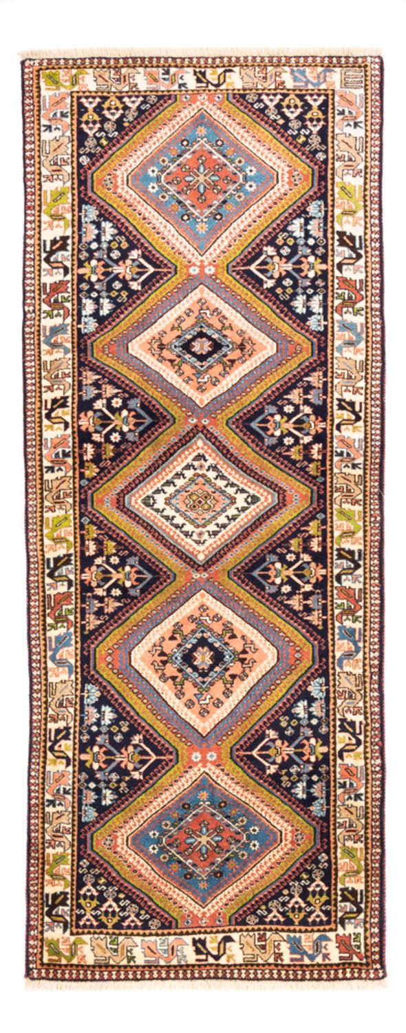 Tappeto corsia Tappeto Persero - Nomade - 198 x 80 cm - blu scuro