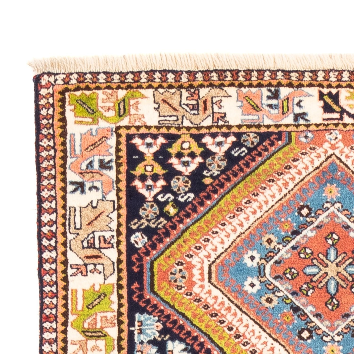 Tappeto corsia Tappeto Persero - Nomade - 198 x 80 cm - blu scuro